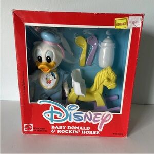 Disney Donald Duck Rockin' Doll Yellow and Blue